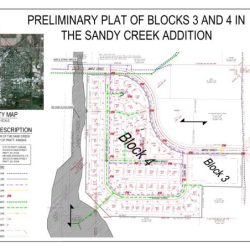 Land plat preliminary development sc blk