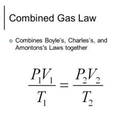 Worksheet combined gas law answers