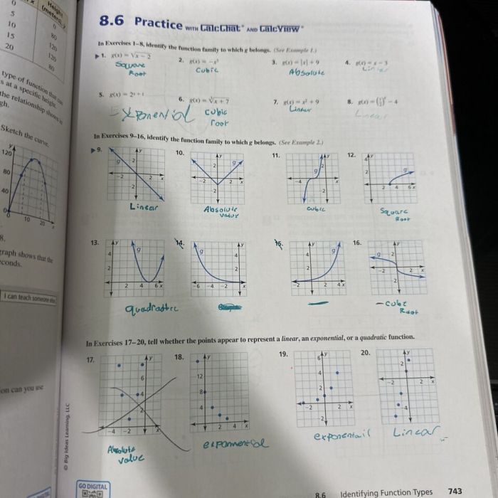 Algebra 2 with calcchat and calcview